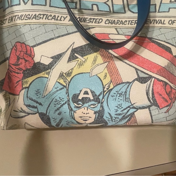Coach Marvel Captain America Tote - Picture 2 of 11